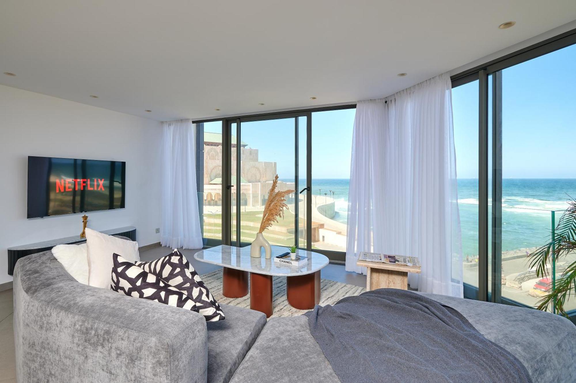 Thecasaedition - Bel Azur - Sea View & Hassan II Mosque Residency الدار البيضاء المظهر الخارجي الصورة