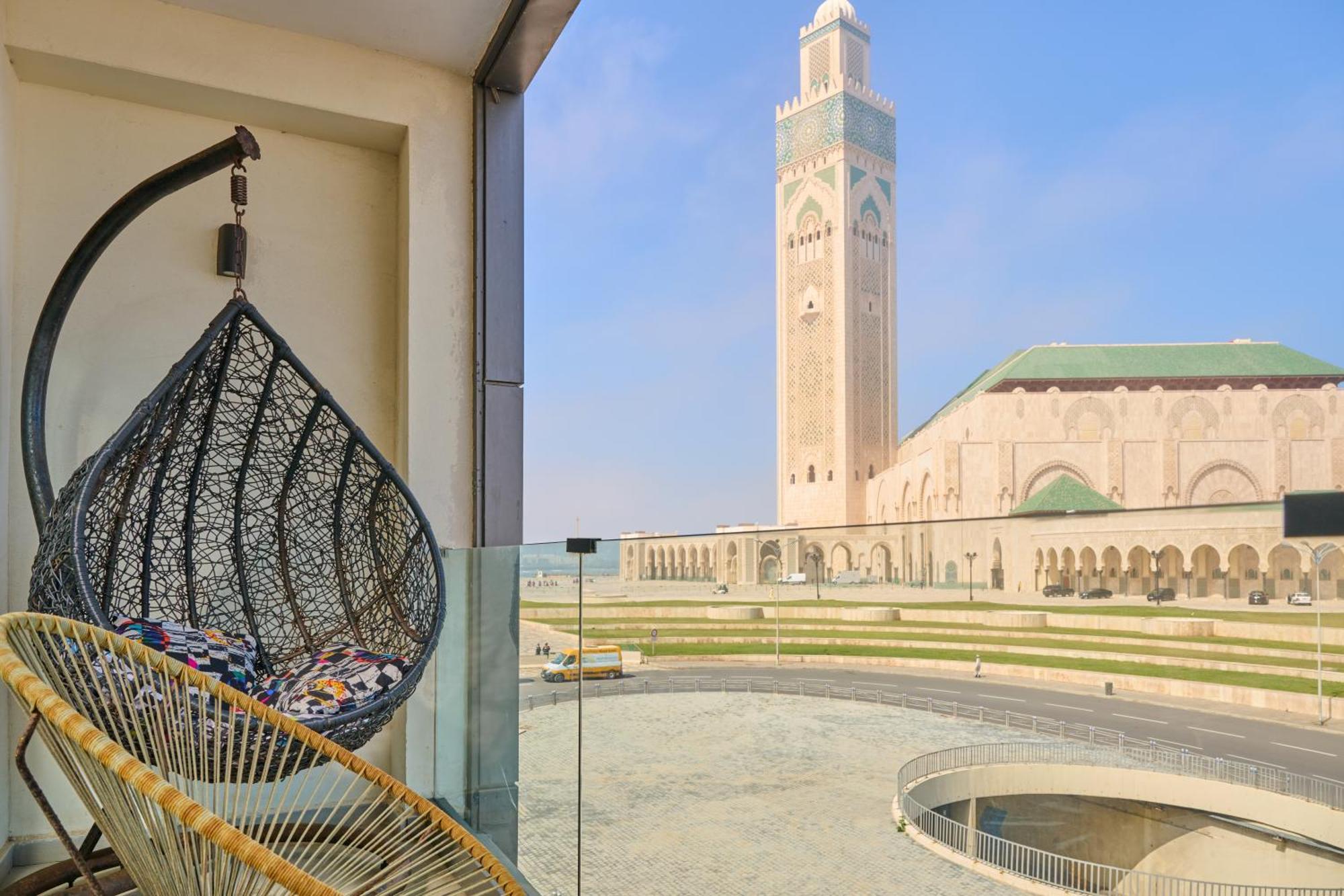 Thecasaedition - Bel Azur - Sea View & Hassan II Mosque Residency الدار البيضاء المظهر الخارجي الصورة