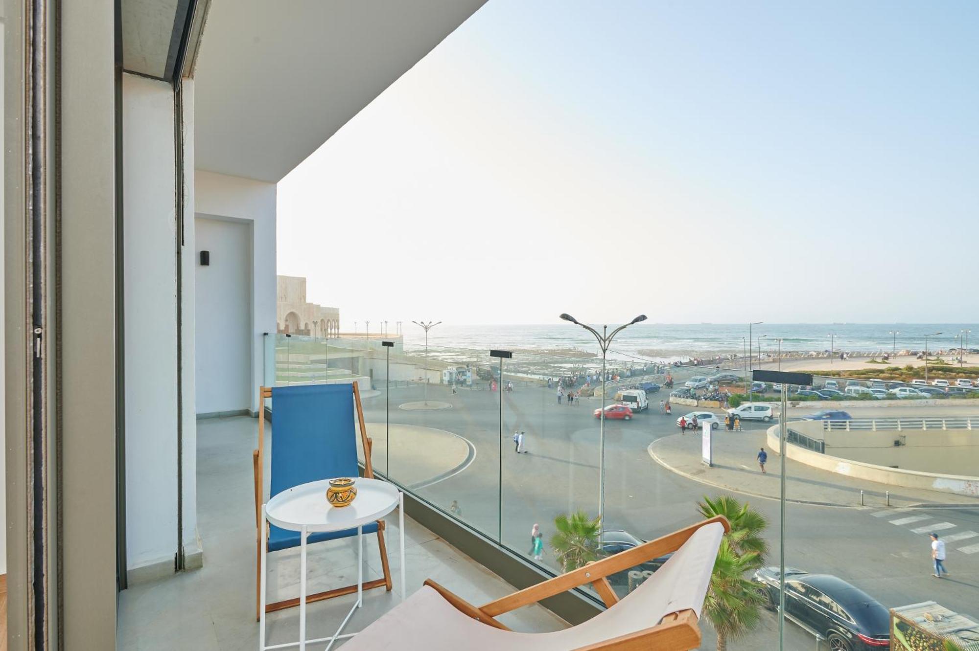 Thecasaedition - Bel Azur - Sea View & Hassan II Mosque Residency الدار البيضاء المظهر الخارجي الصورة