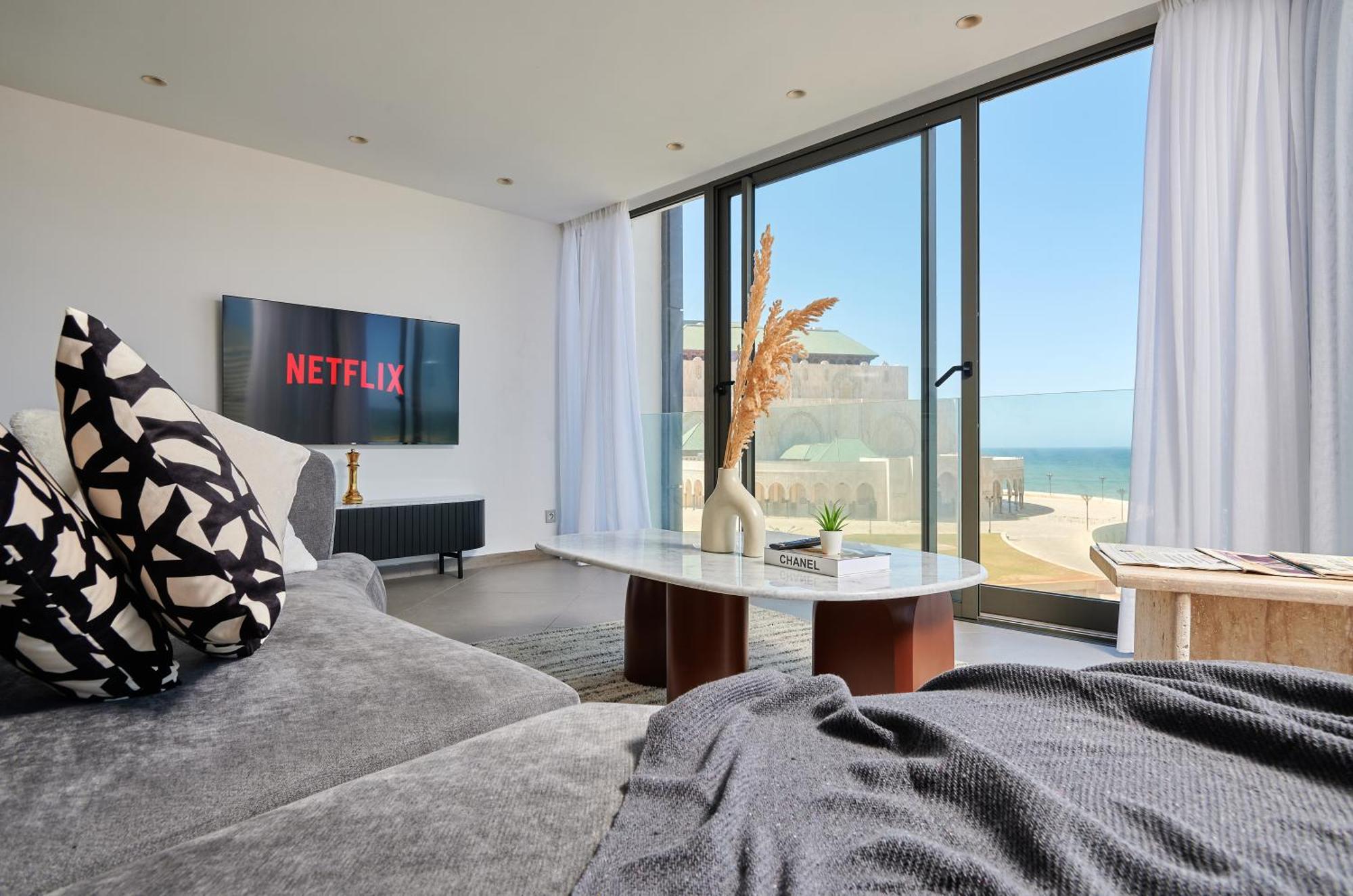 Thecasaedition - Bel Azur - Sea View & Hassan II Mosque Residency الدار البيضاء المظهر الخارجي الصورة