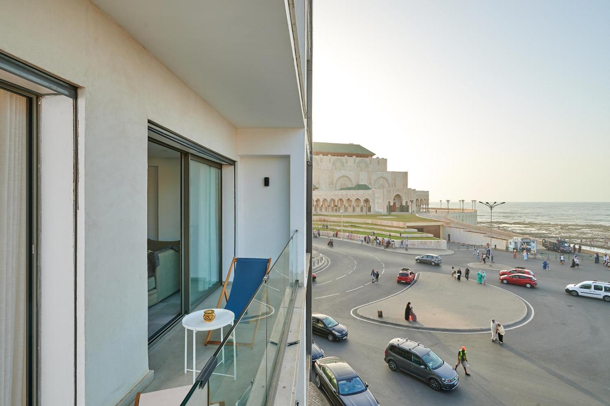 Thecasaedition - Bel Azur - Sea View & Hassan II Mosque Residency الدار البيضاء المظهر الخارجي الصورة