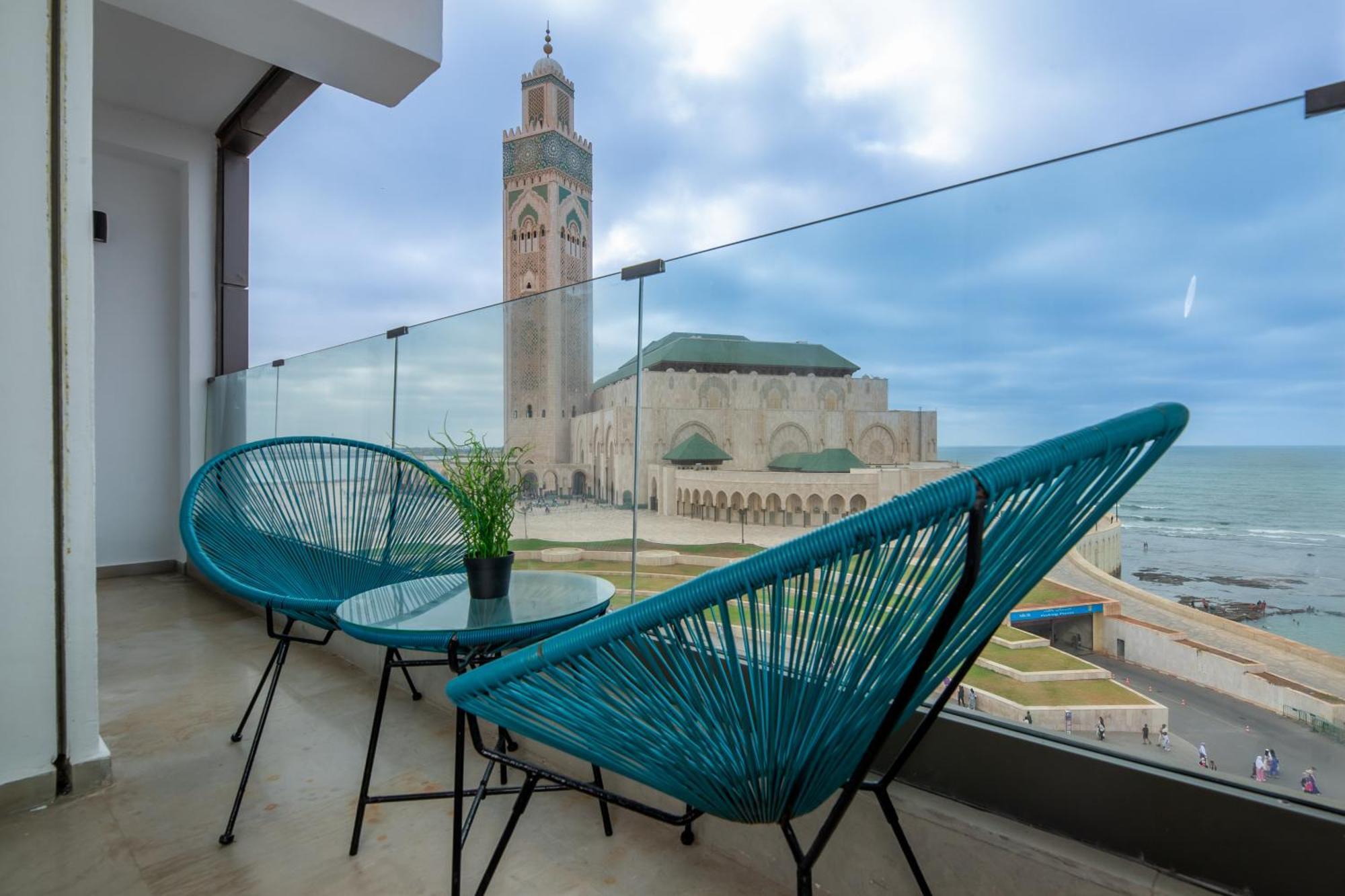 Thecasaedition - Bel Azur - Sea View & Hassan II Mosque Residency الدار البيضاء المظهر الخارجي الصورة