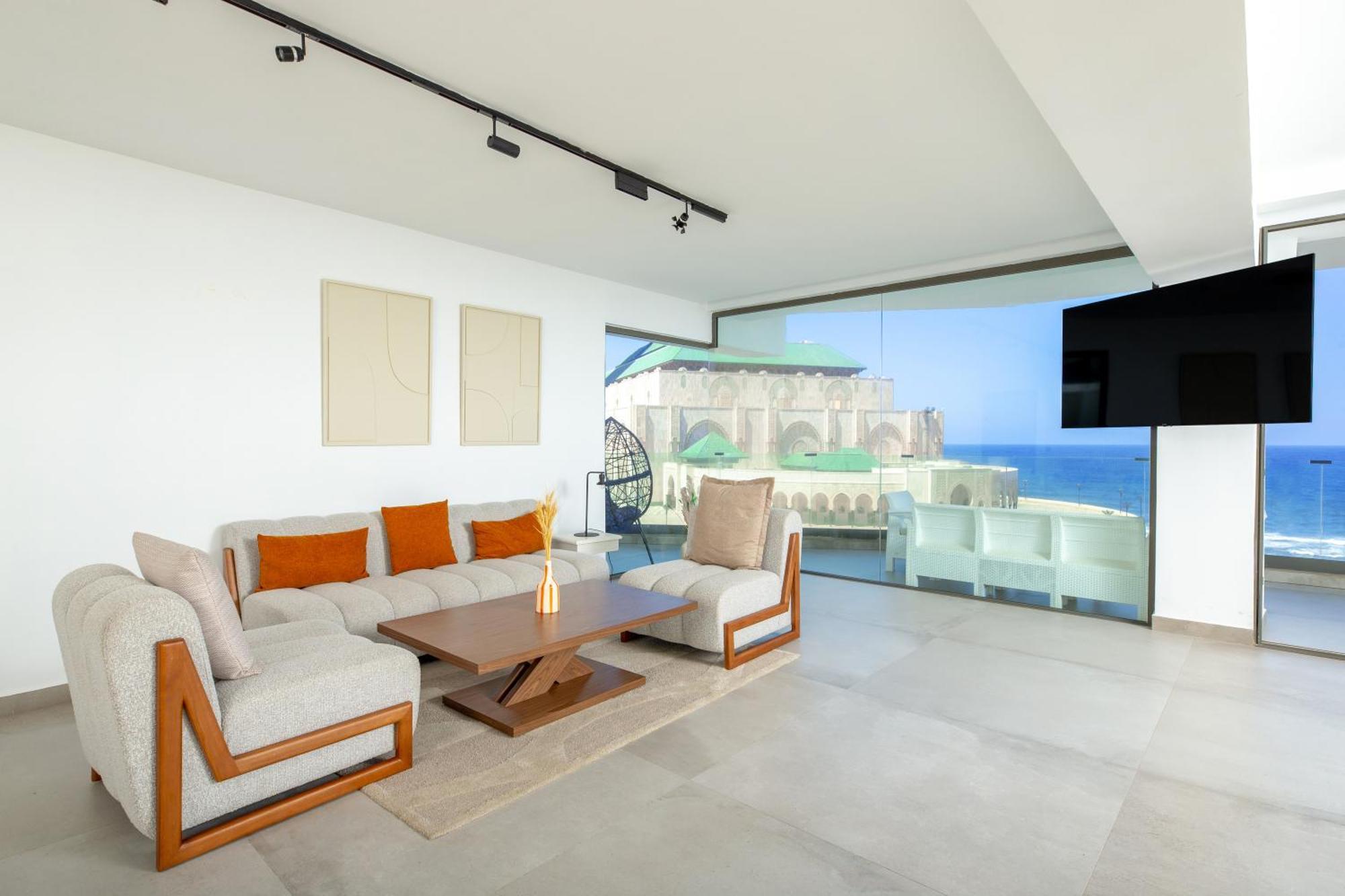 Thecasaedition - Bel Azur - Sea View & Hassan II Mosque Residency الدار البيضاء المظهر الخارجي الصورة